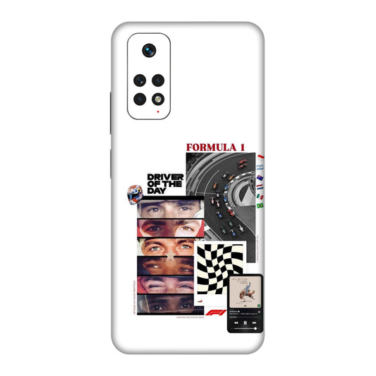 Grid Anthem Eyes & Flags Mobile Skin For Redmi Note 11