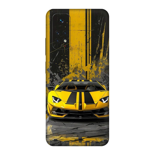Aventador Hazard Mobile Skin For Redmi Note 11