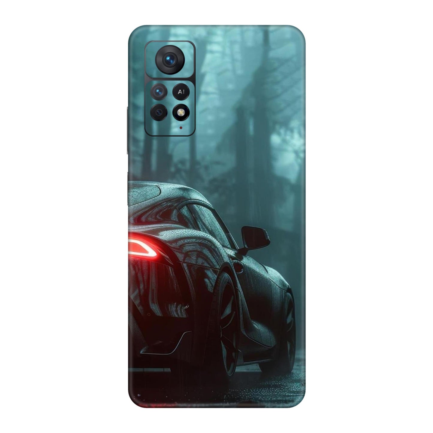 Toyota Supra GR Black Edition Rain Forest Mobile Skin For Redmi Note 11 Pro