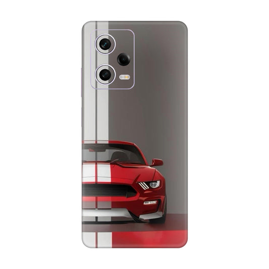 Mustang GT Racing Stripe Mobile Skin For Redmi Note 12 Pro 5g