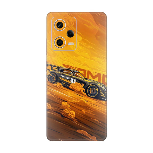 AMG Nitro Drift Mobile Skin For Redmi Note 12 Pro 5g