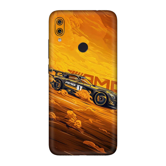 AMG Nitro Drift Mobile Skin For Redmi Note 7 Pro