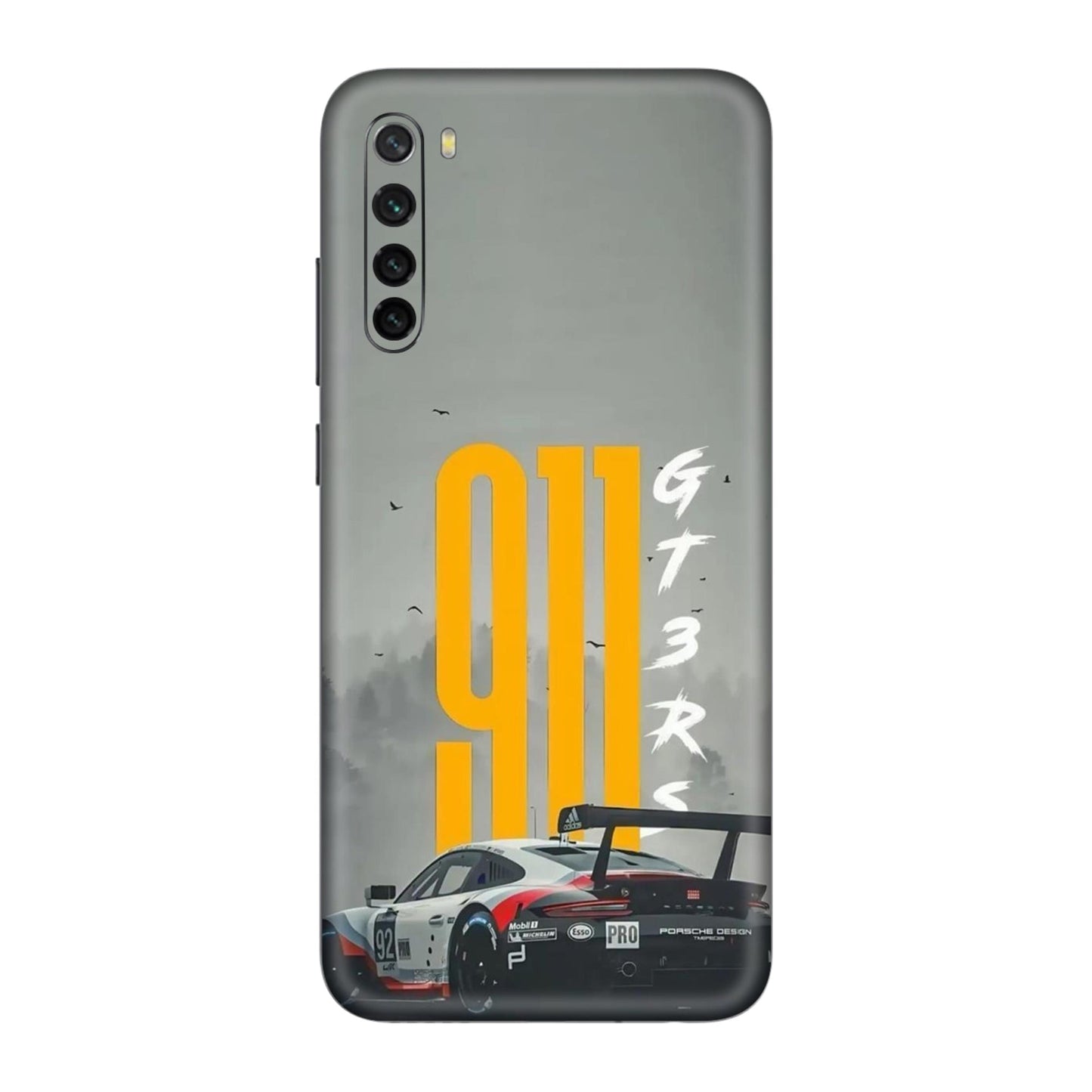 GT3 MistRacer Shell Mobile Skin For Redmi Note 8