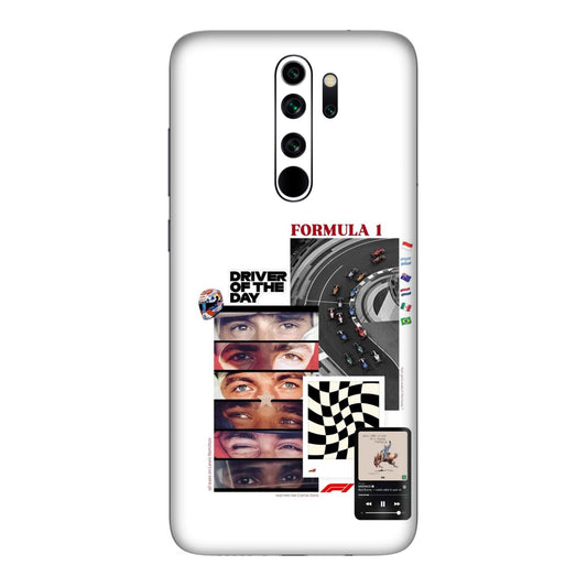 Grid Anthem Eyes & Flags Mobile Skin For Redmi Note 8 Pro