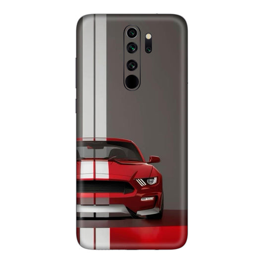 Mustang GT Racing Stripe Mobile Skin For Redmi Note 8 Pro