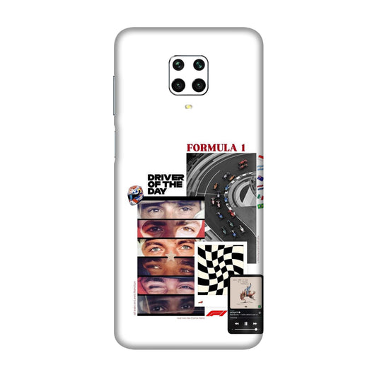 Grid Anthem Eyes & Flags Mobile Skin For Redmi Note 9 Pro Max