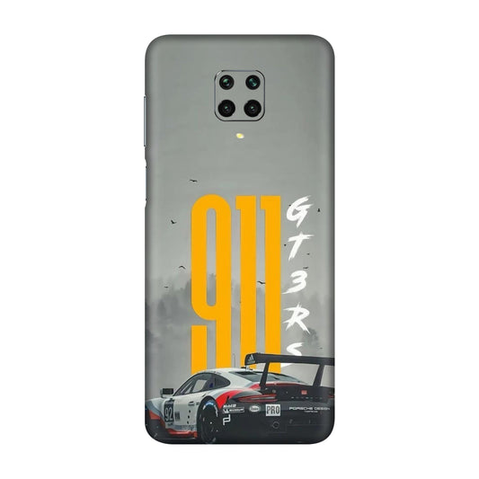 GT3 MistRacer Shell Mobile Skin For Redmi Note 9 Pro Max