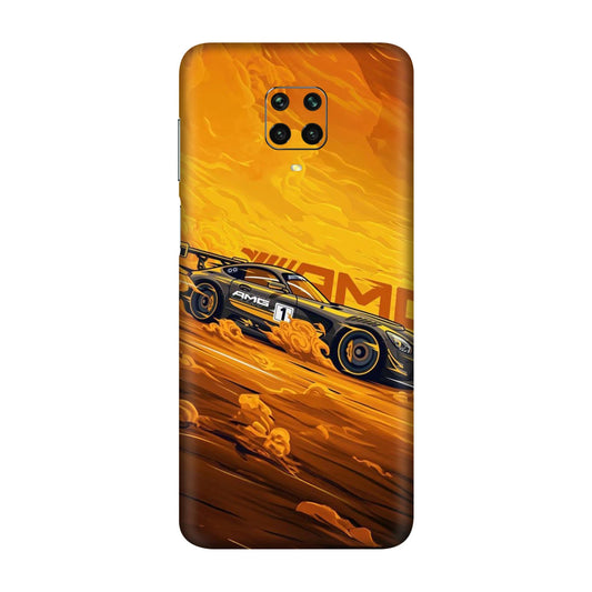 AMG Nitro Drift Mobile Skin For Redmi Note 9 Pro Max