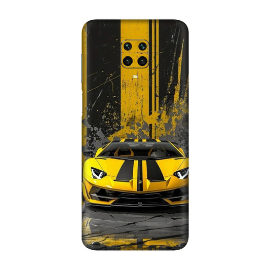 Aventador Hazard Mobile Skin For Redmi Note 9 Pro Max