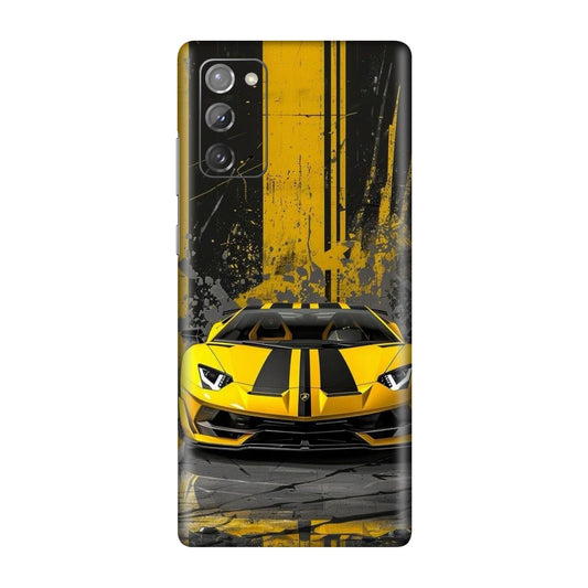 Aventador Hazard Mobile Skin For Samsung Galaxy Note 20