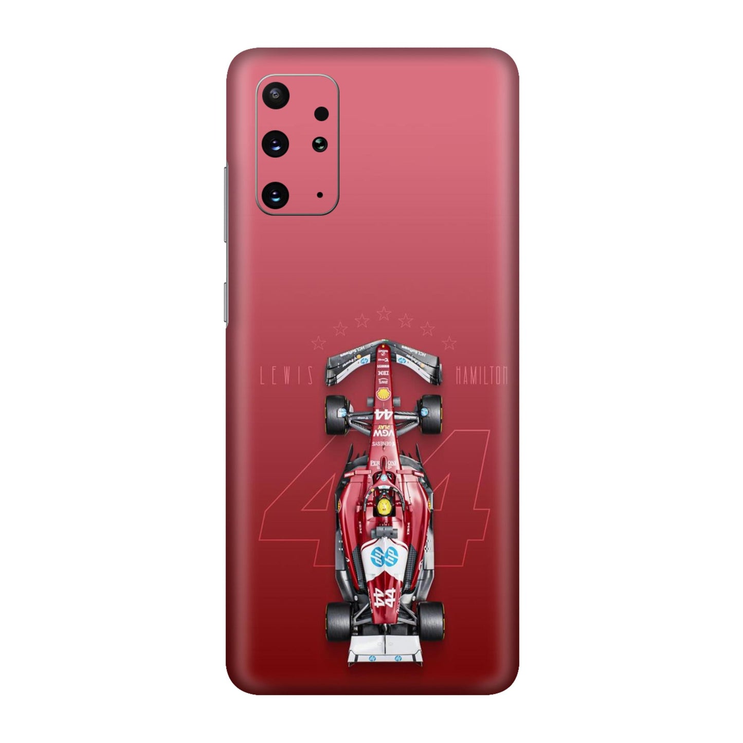 Red Reign Hamilton 44 Mobile Skin For Samsung Galaxy S20 Plus