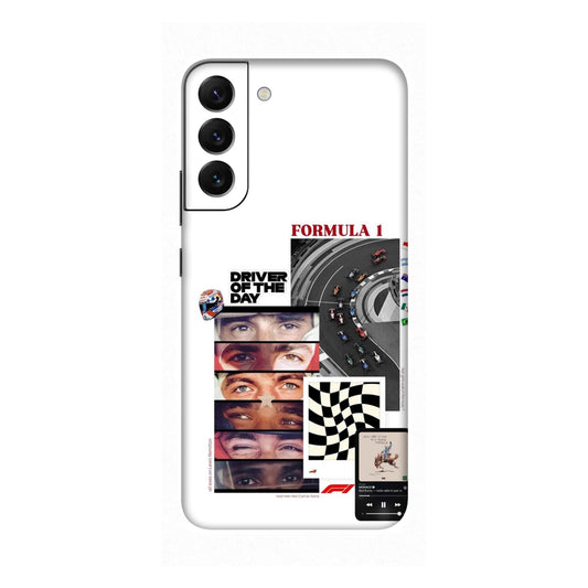 Grid Anthem Eyes & Flags Mobile Skin For Samsung Galaxy S22 Plus