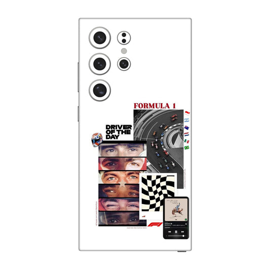 Grid Anthem Eyes & Flags Mobile Skin For Samsung Galaxy S24 Ultra 5g