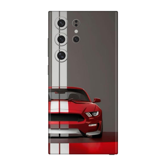 Mustang GT Racing Stripe Mobile Skin For Samsung Galaxy S24 Ultra 5g