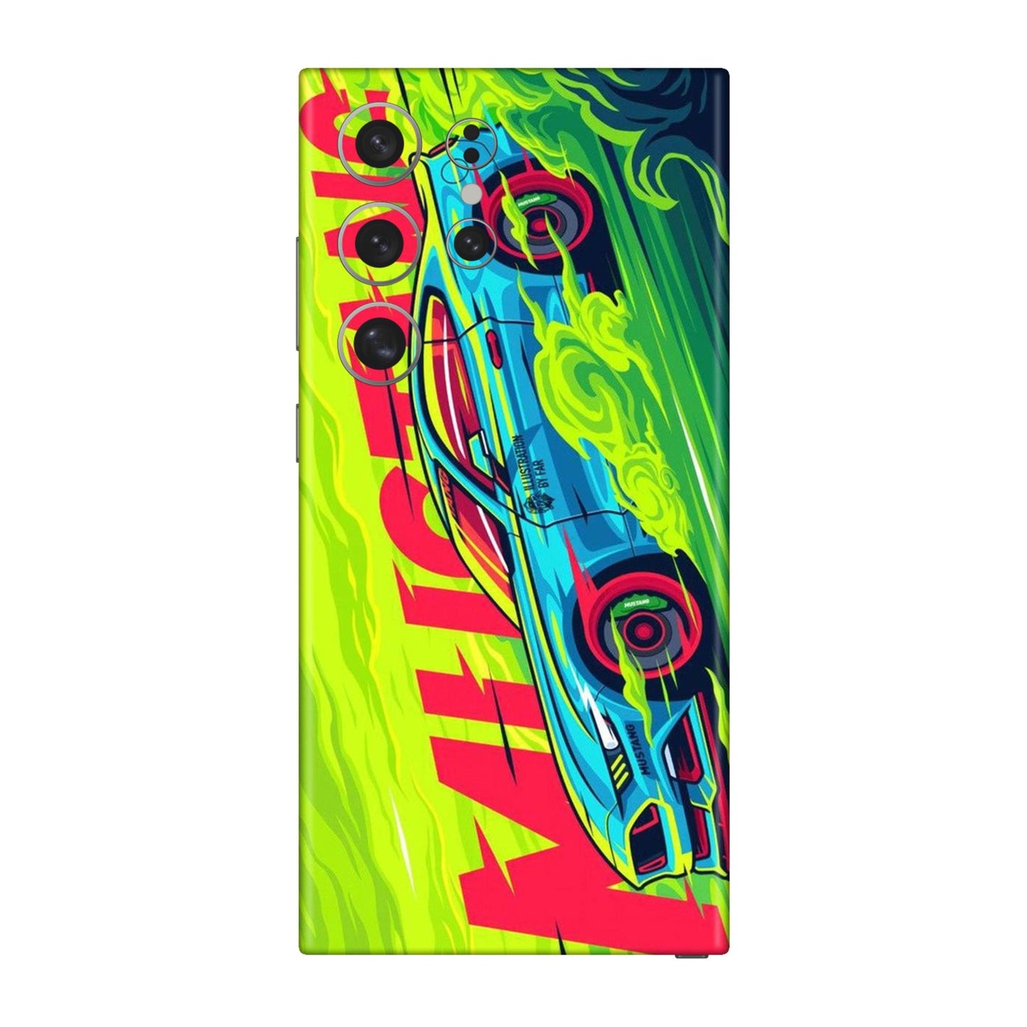 Neon Venom Drift Mobile Skin For Samsung Galaxy S24 Ultra 5g