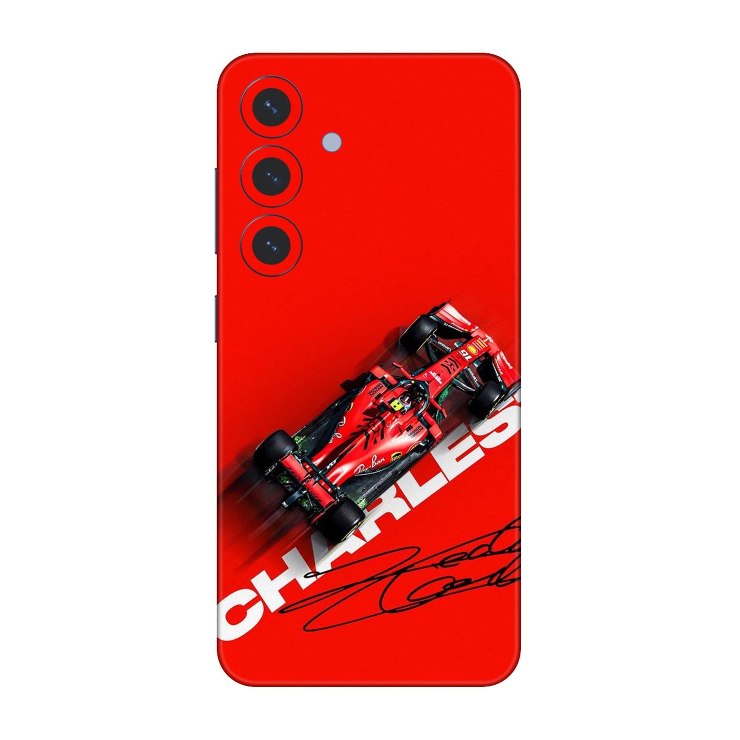Scarlet Surge Mobile Skin For Samsung Galaxy S25 5g