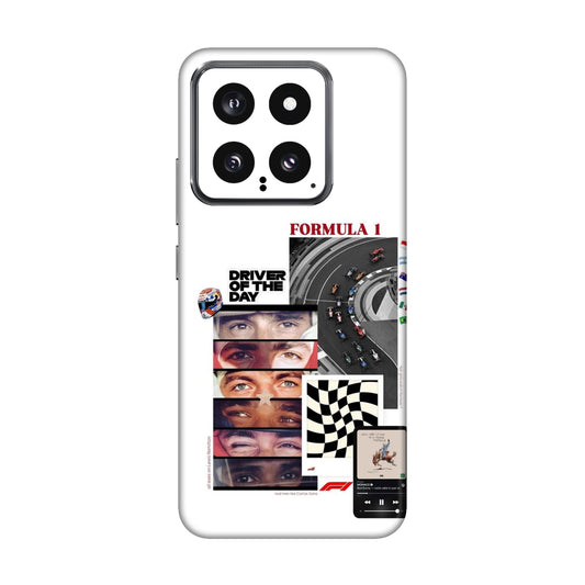Grid Anthem Eyes & Flags Mobile Skin For Xiaomi 14 5g