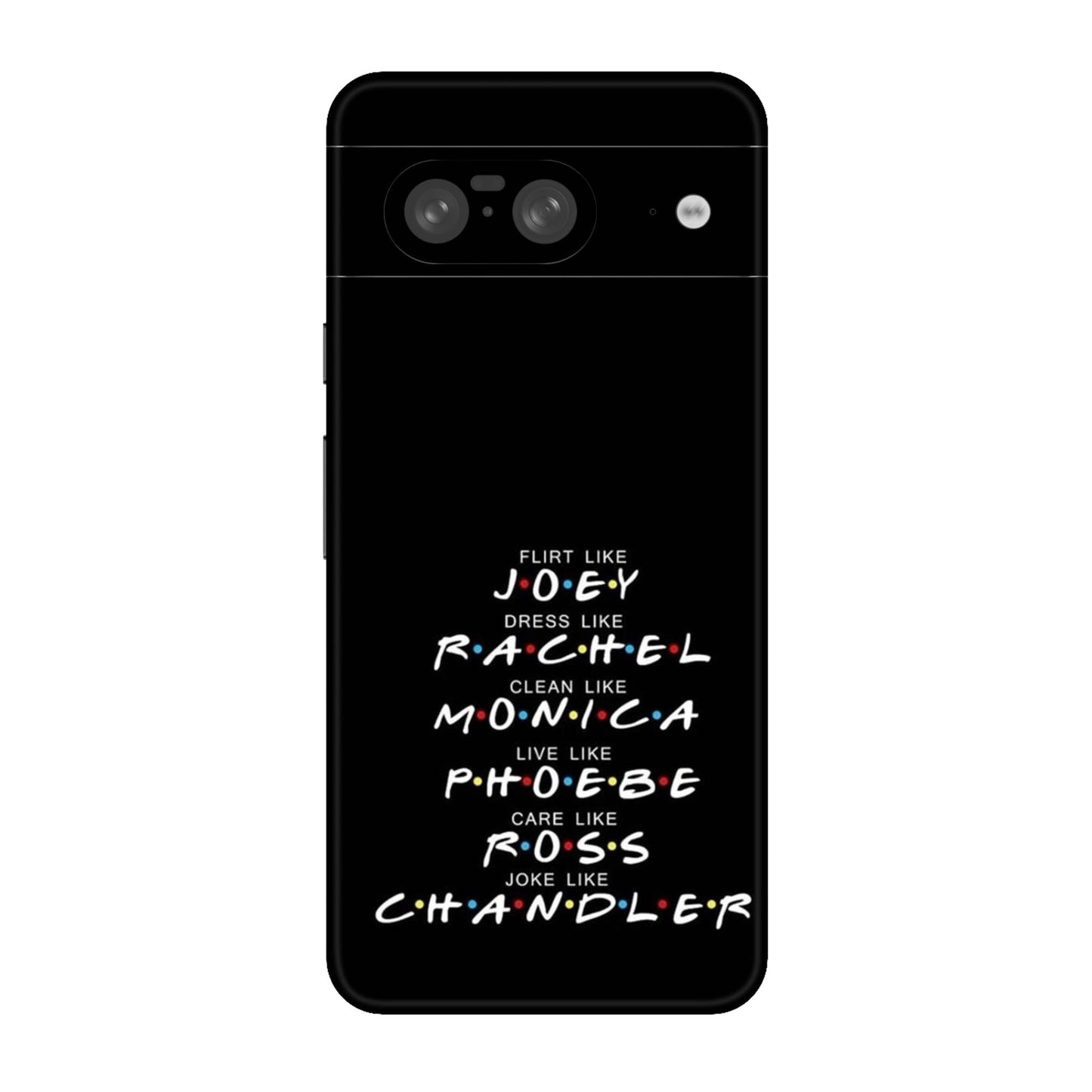 Friends Character Traits Mobile Skin For Google Pixel 8