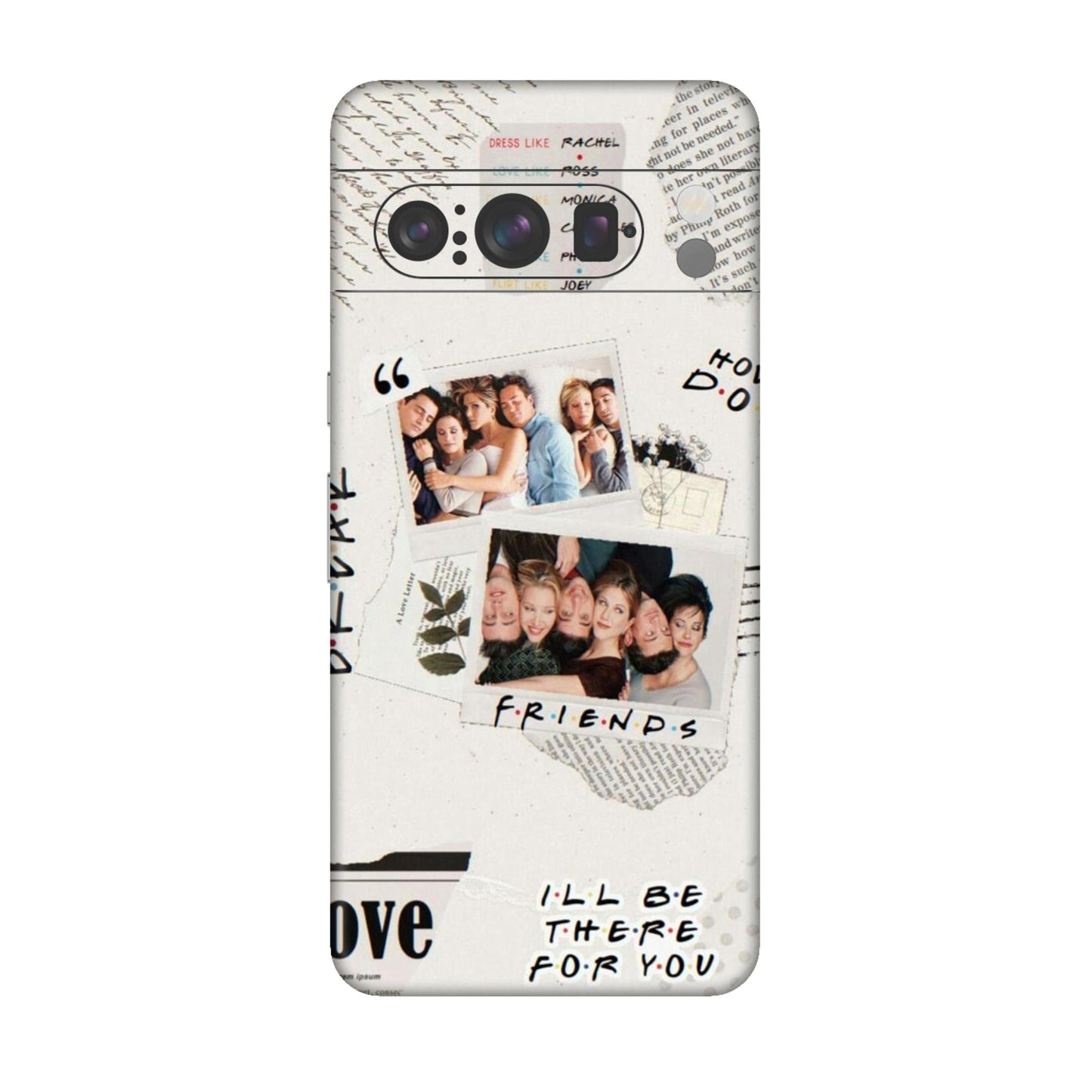 Friends Scrapbook Memory Mobile Skin For Google Pixel 8 Pro