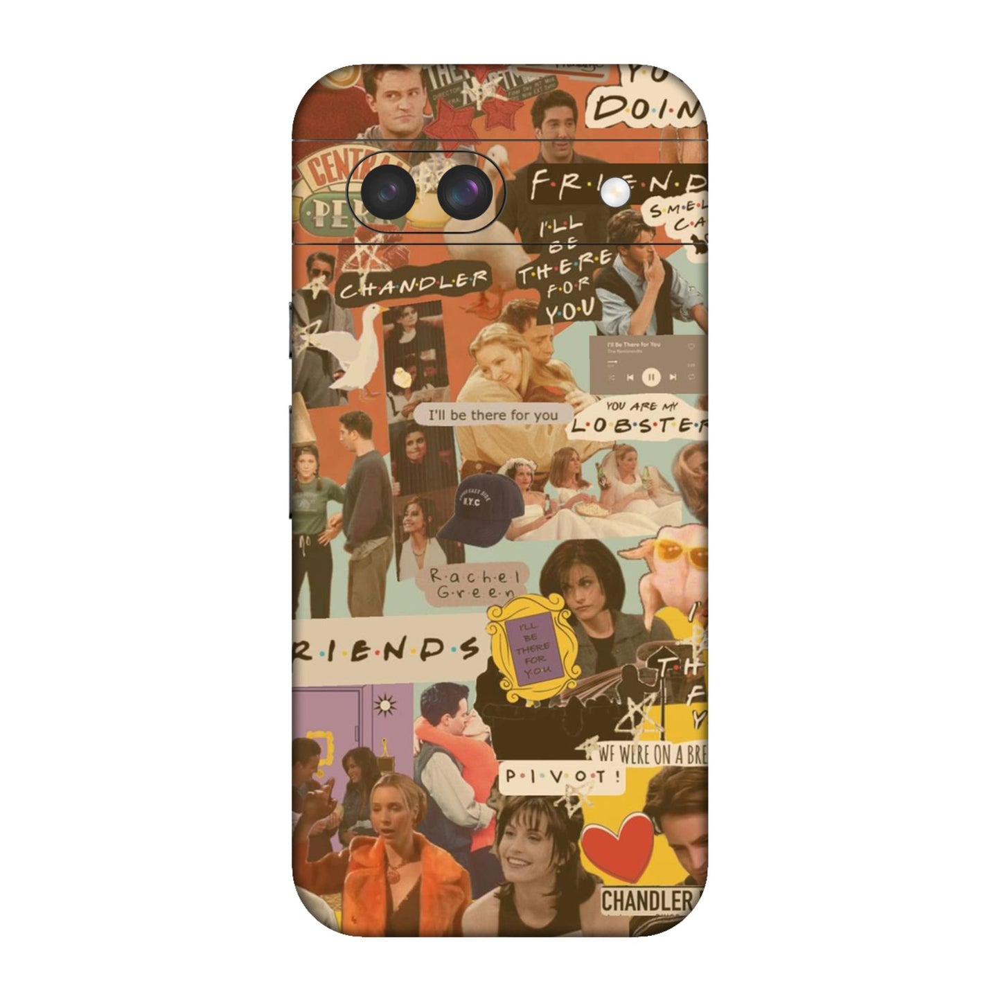 Ultimate Friends Collage Mobile Skin For Google Pixel 8a