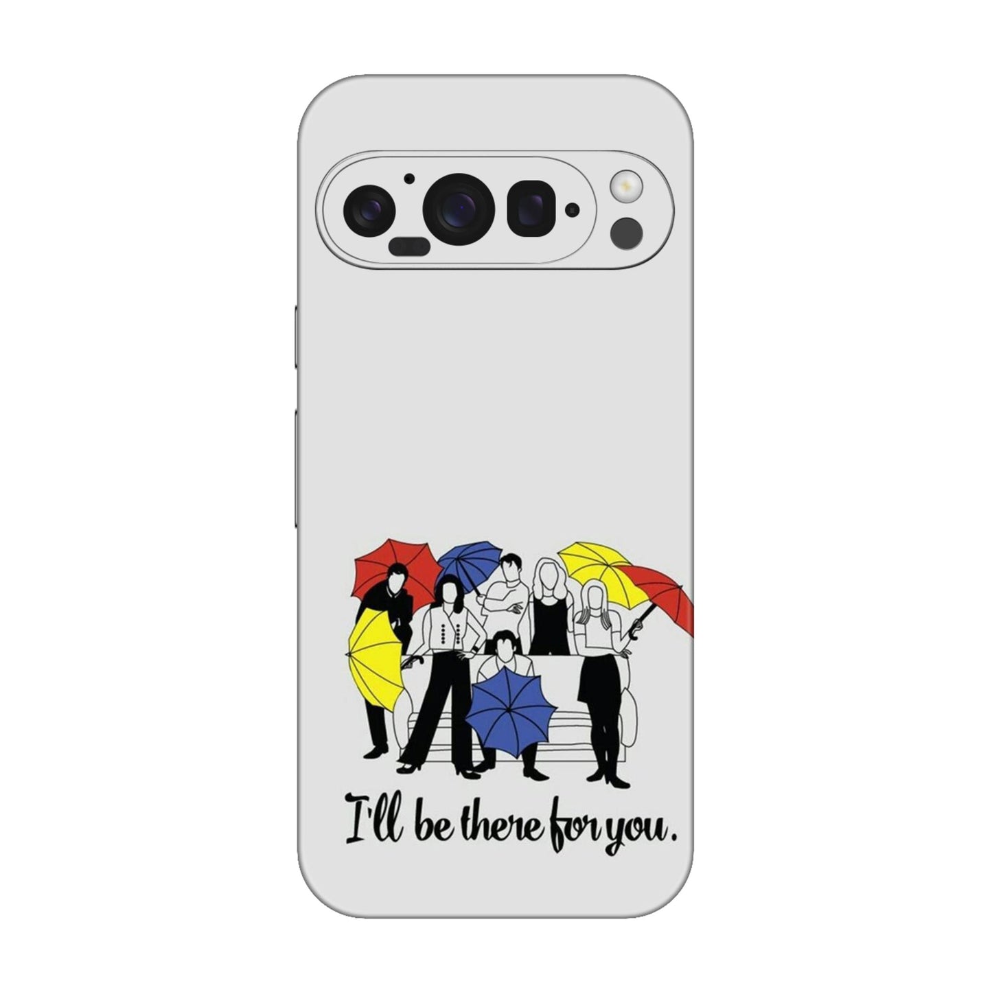 Umbrella Friends Forever Mobile Skin For Google Pixel 9 Pro