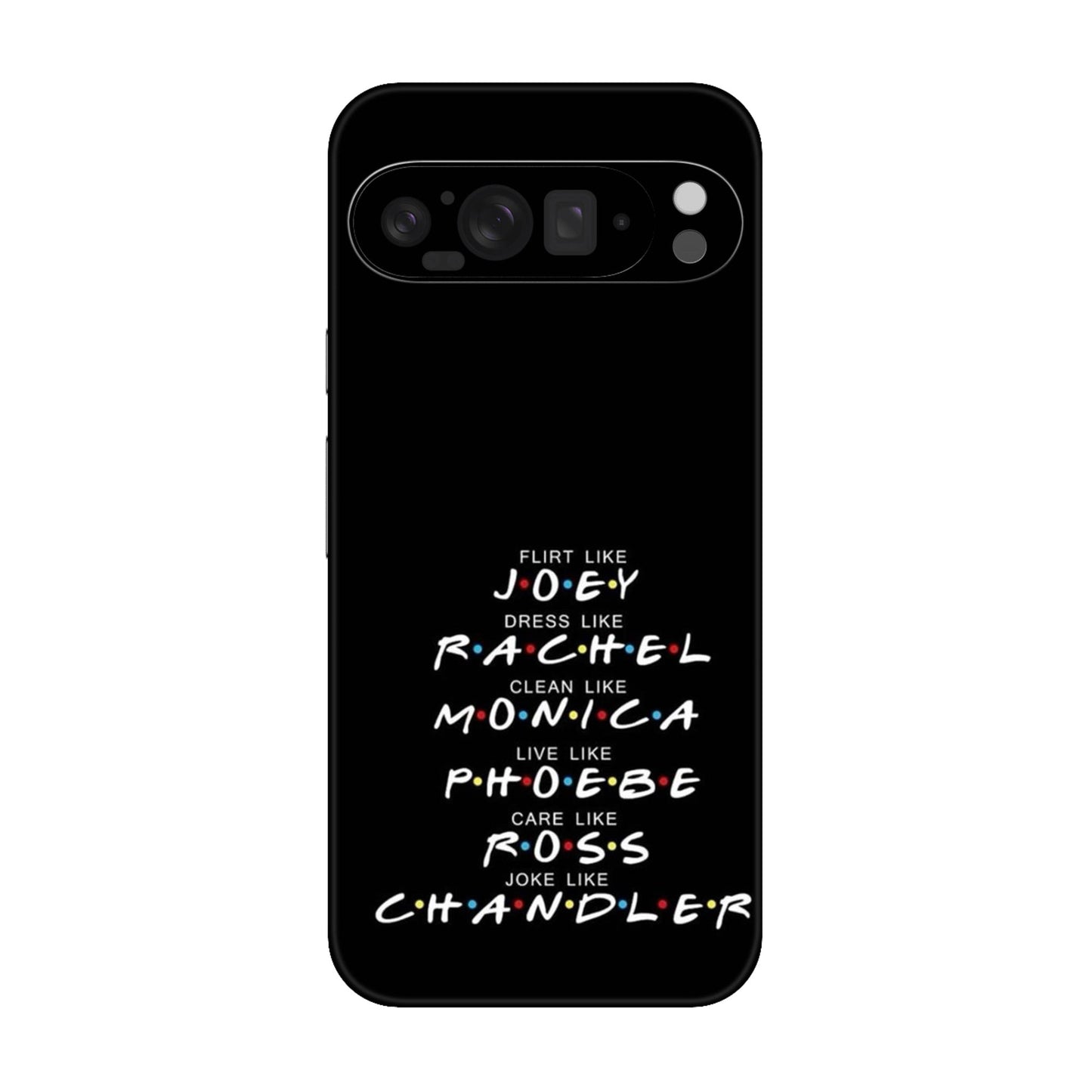 Friends Character Traits Mobile Skin For Google Pixel 9 Pro XL