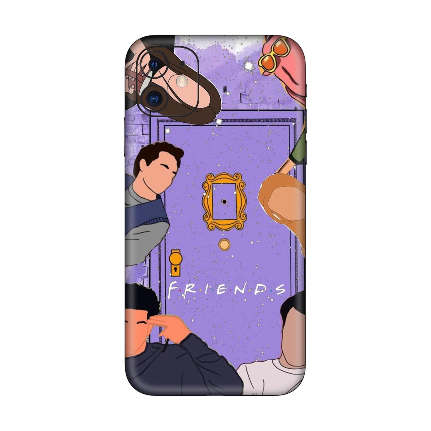 Central Perk Crew Mobile Skin For iPhone 11