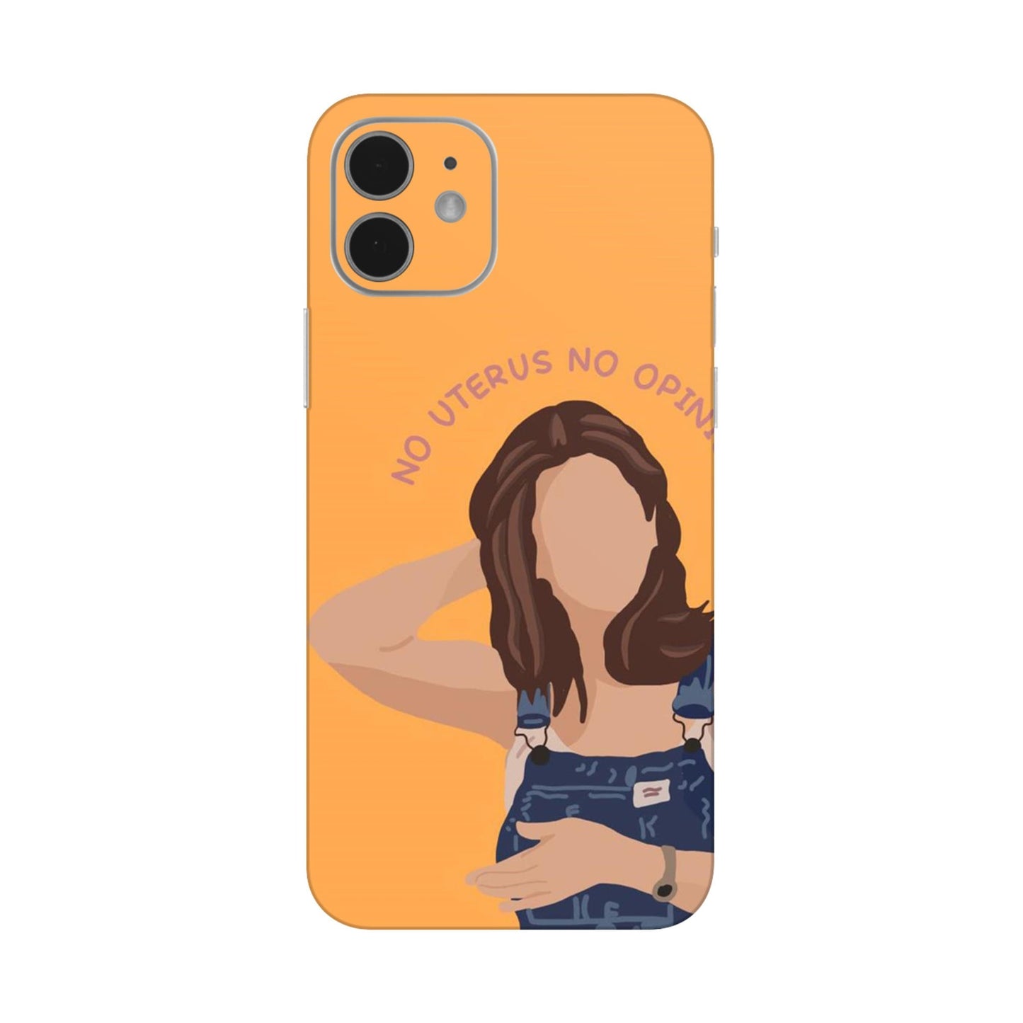No Uterus No Opinion Mobile Skin For iPhone 12 Mini