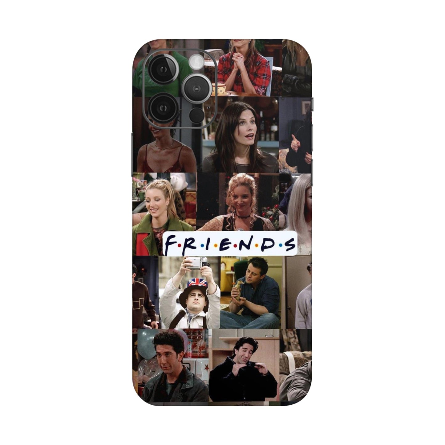 Six Friends Portrait Grid Mobile Skin For iPhone 12 Pro