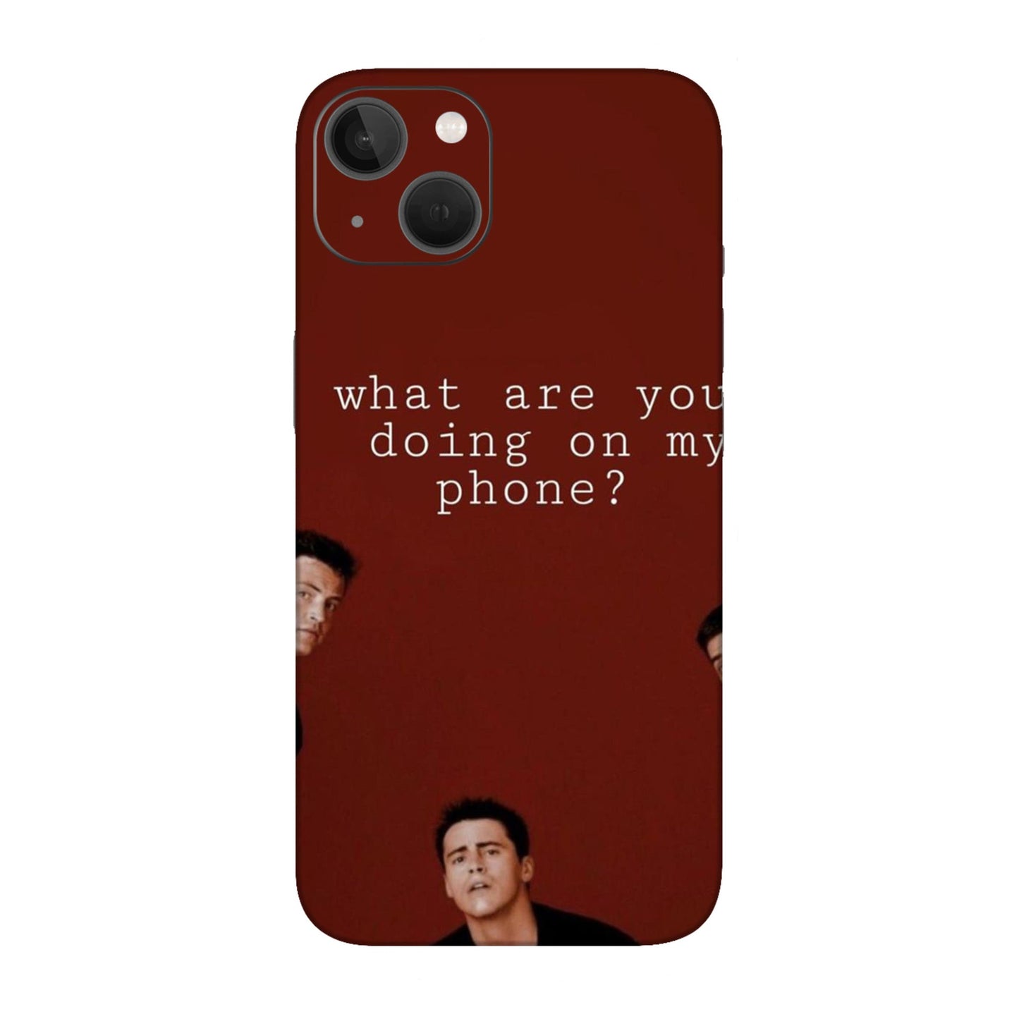Peeping Trio Phone Check Mobile Skin For iPhone 13