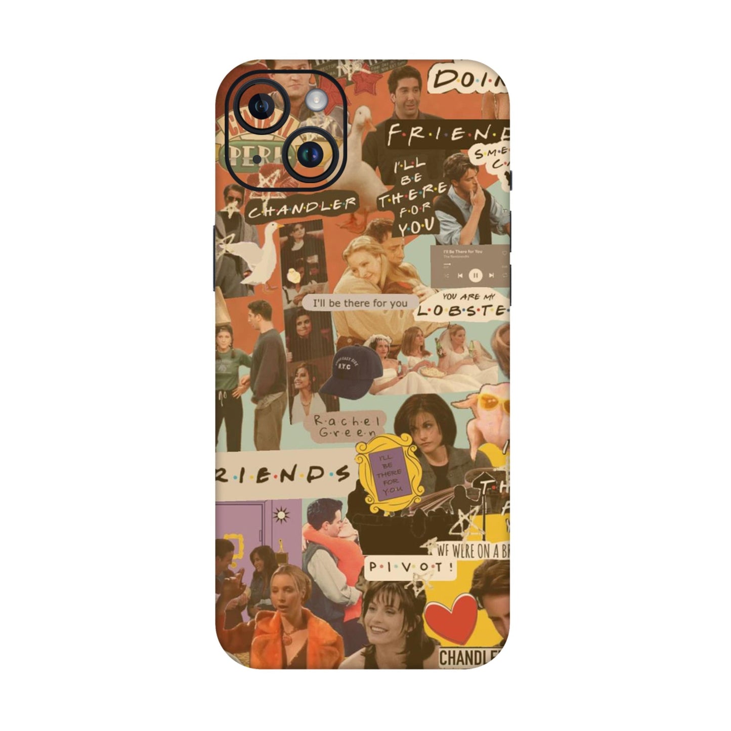 Ultimate Friends Collage Mobile Skin For iPhone 14 Plus