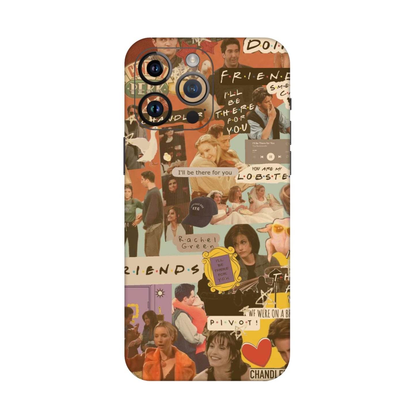 Ultimate Friends Collage Mobile Skin For iPhone 14 Pro Max