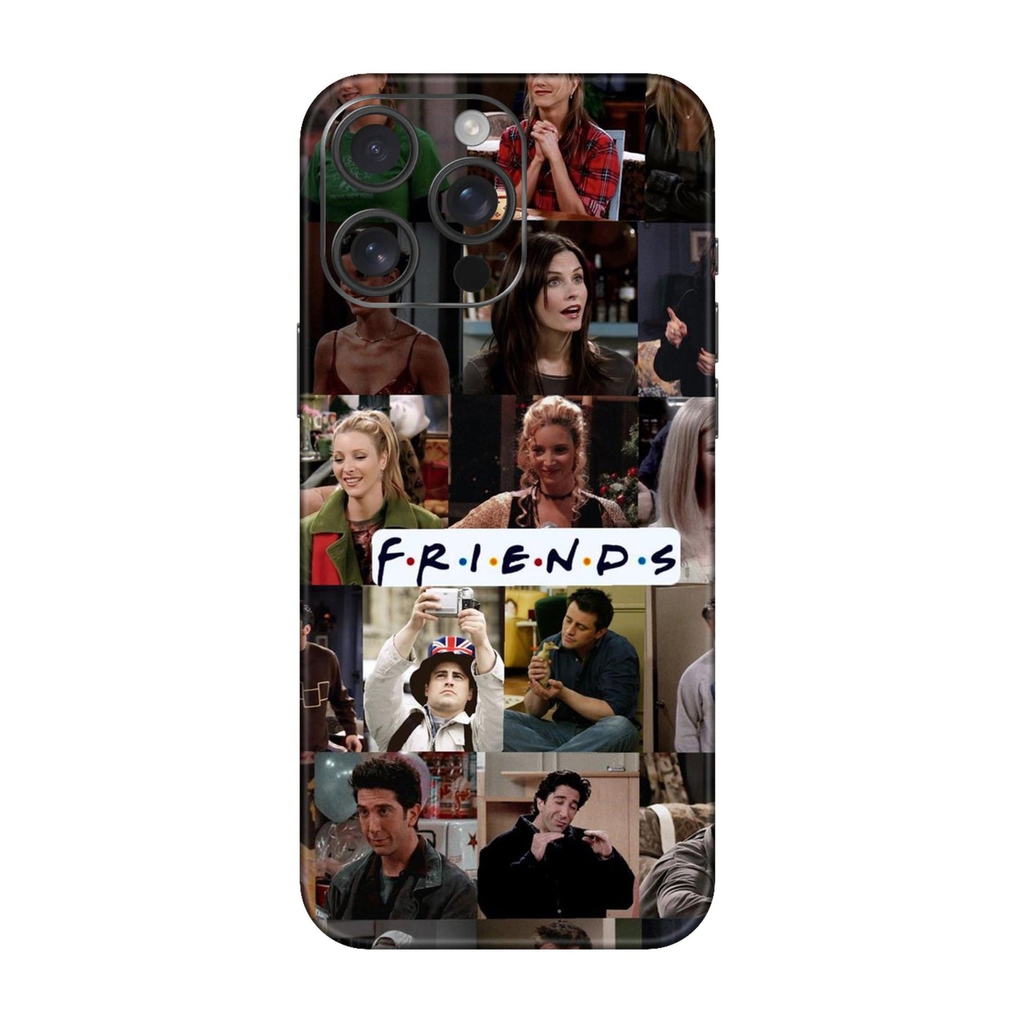Six Friends Portrait Grid Mobile Skin For iPhone 16 Pro Max