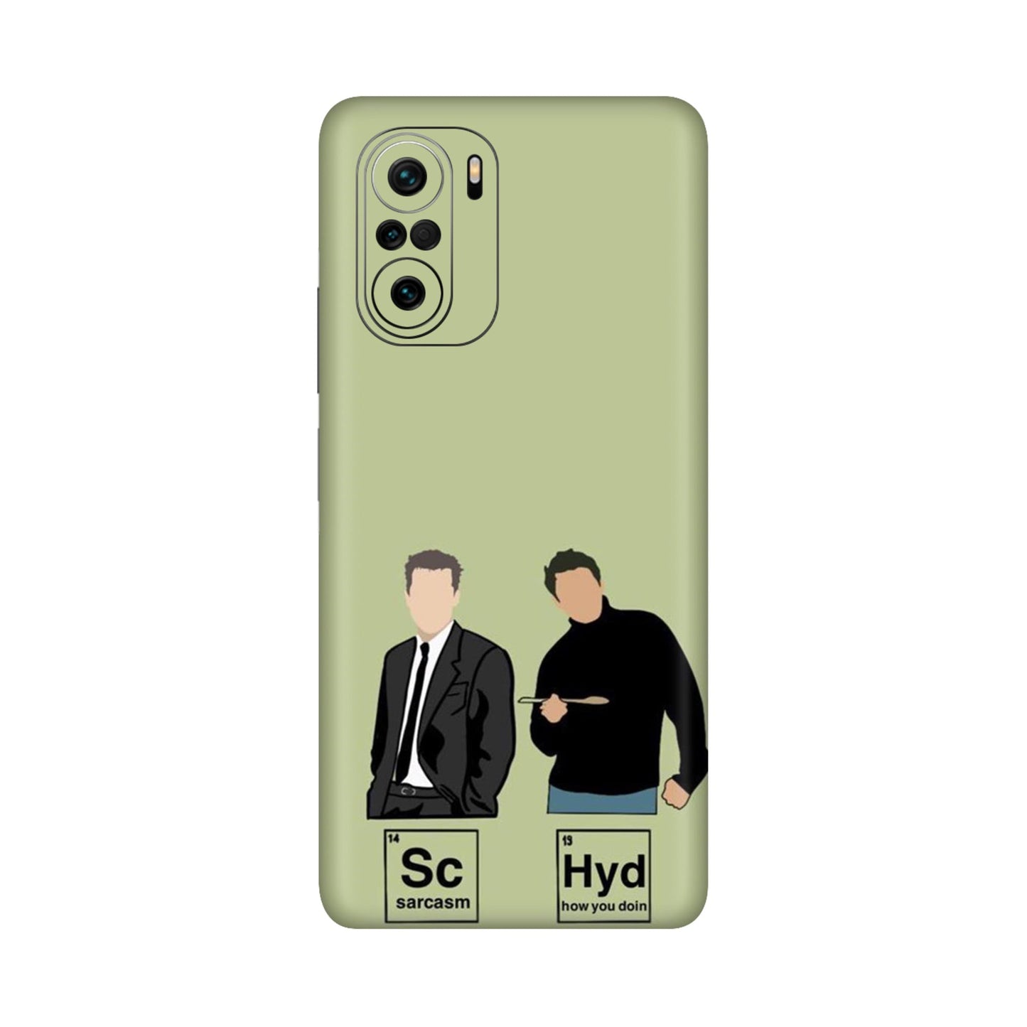 Periodic Table of Friends Mobile Skin For Mi 11X