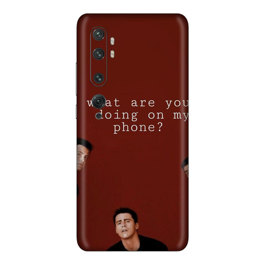Peeping Trio Phone Check Mobile Skin For Mi Note 10