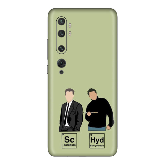 Periodic Table of Friends Mobile Skin For Mi Note 10