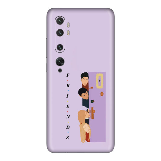 Purple Door Peeker Mobile Skin For Mi Note 10