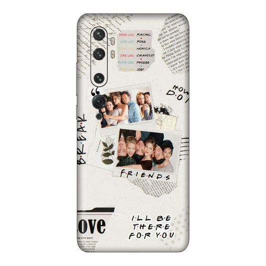 Friends Scrapbook Memory Mobile Skin For Mi Note 10