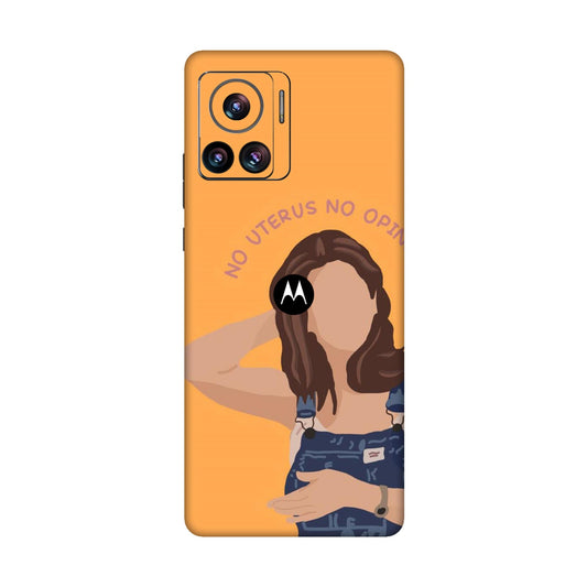 No Uterus No Opinion Mobile Skin For Motorola Edge 30 Ultra 5G