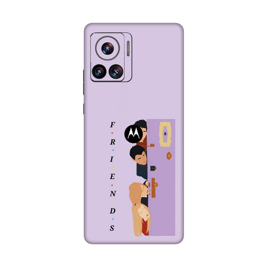 Purple Door Peeker Mobile Skin For Motorola Edge 30 Ultra 5G