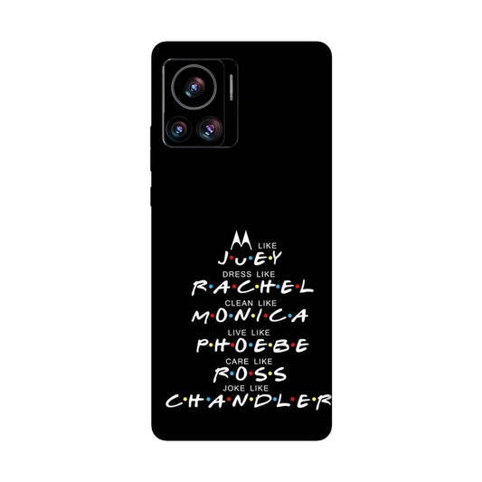 Friends Character Traits Mobile Skin For Motorola Edge 30 Ultra 5G