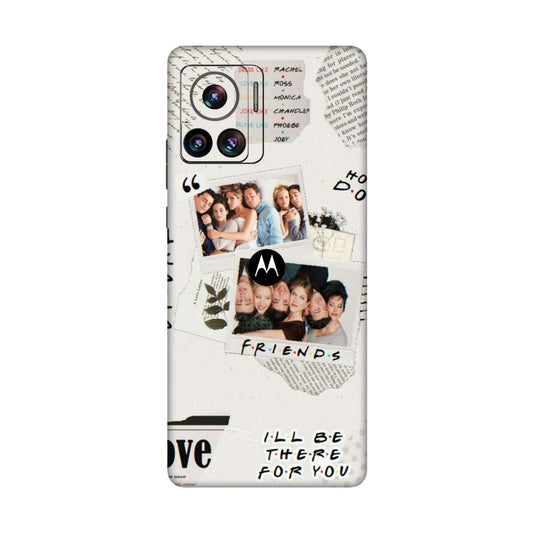 Friends Scrapbook Memory Mobile Skin For Motorola Edge 30 Ultra 5G