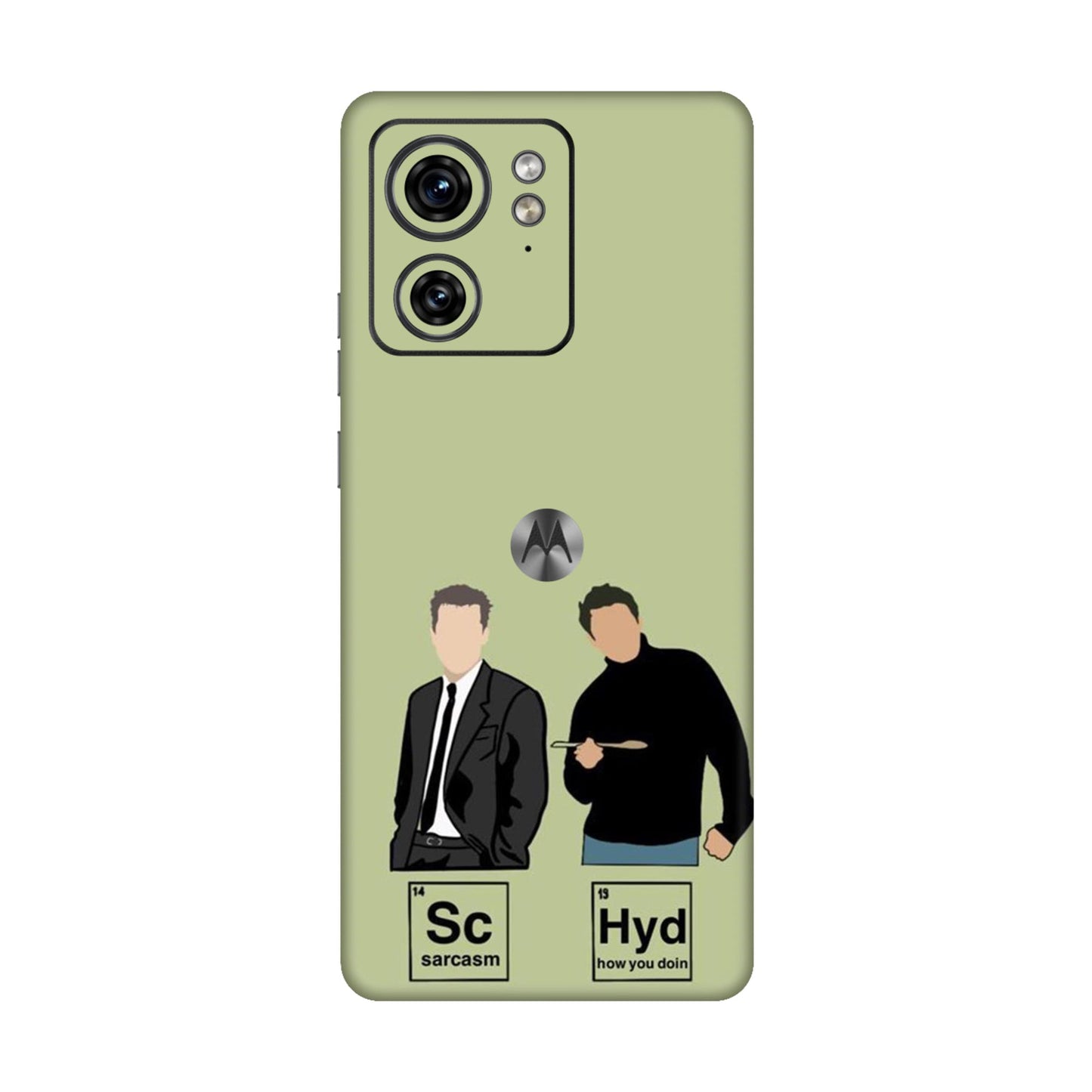 Periodic Table of Friends Mobile Skin For Motorola Edge 40 5G