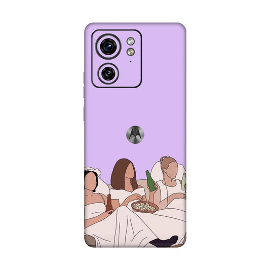 Bride Brigade Hangout Mobile Skin For Motorola Edge 40 5G