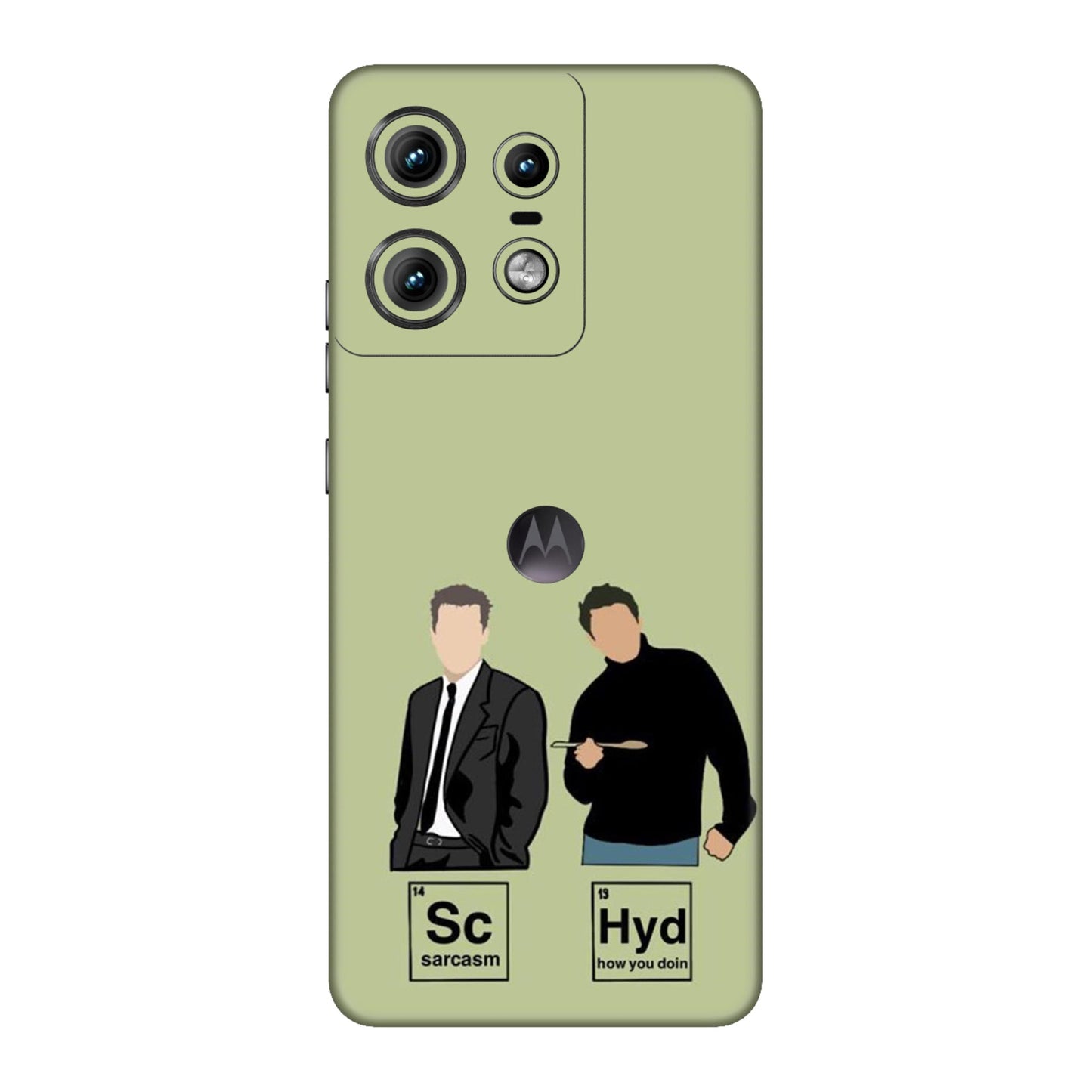 Periodic Table of Friends Mobile Skin For Motorola Edge 50 Pro 5G