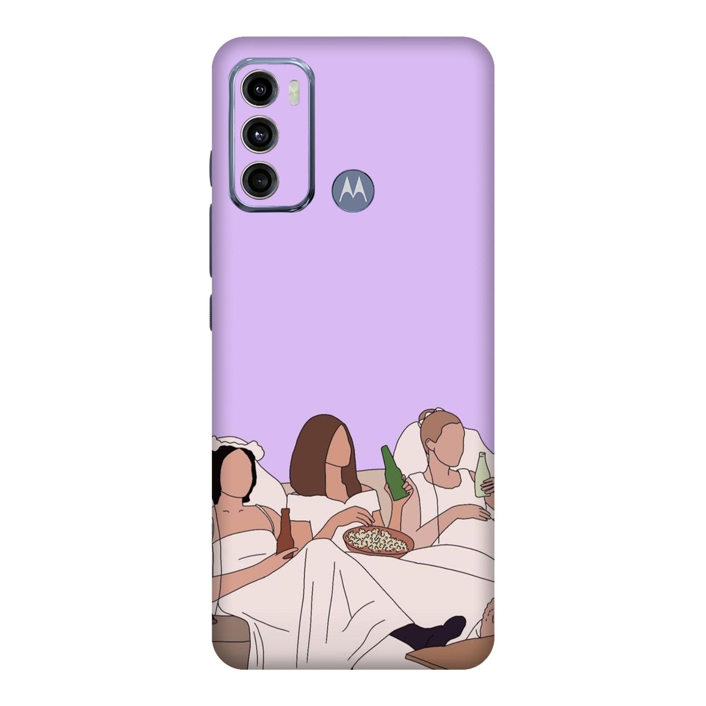 Bride Brigade Hangout Mobile Skin For Motorola G60