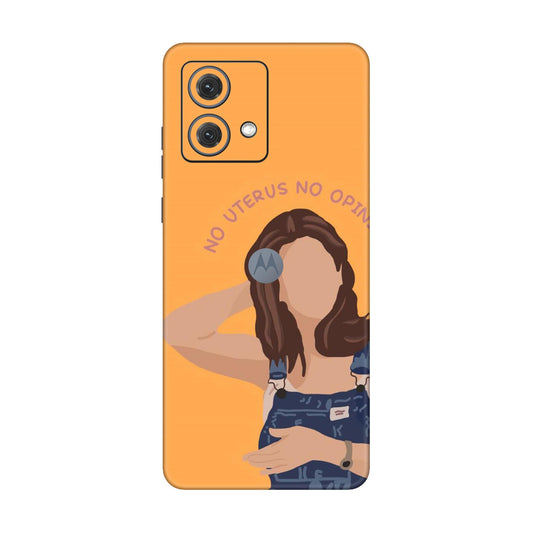 No Uterus No Opinion Mobile Skin For Motorola G84 5G