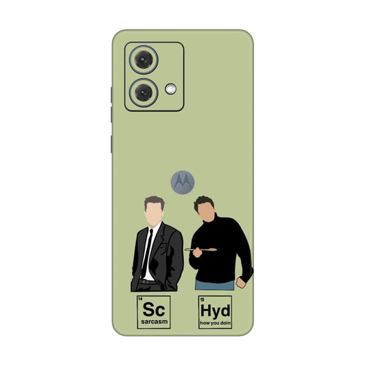 Periodic Table of Friends Mobile Skin For Motorola G84 5G