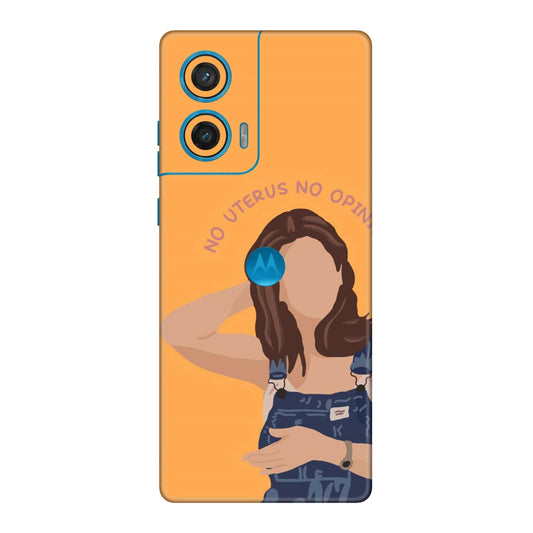 No Uterus No Opinion Mobile Skin For Motorola G96 5G