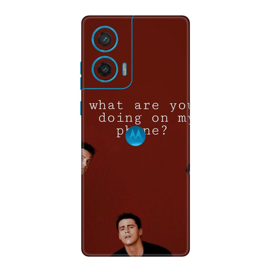 Peeping Trio Phone Check Mobile Skin For Motorola G96 5G